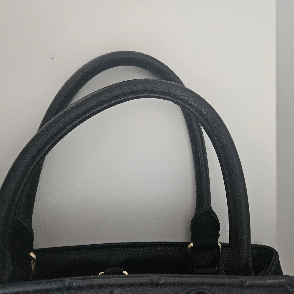 Designer Inspired Black Monogram Medium Tote 🖤 - Picture 5 of 10